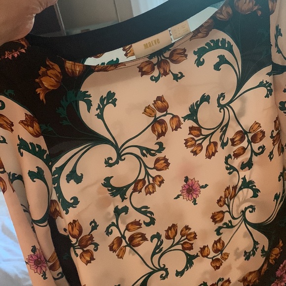 Silk floral tip from anthro - Picture 5 of 6